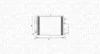 Конденсатор кондиціонера (з осушувачем) FORD C-MAX II, FOCUS III, FOCUS III/HATCHBACK, FOCUS III/KOMBI, GRAND C-MAX 1.0/1.6D 07.10-02.20 MAGNETI MARELLI 350203773000 (фото 1)
