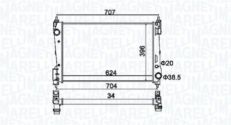 Автозапчасть MAGNETI MARELLI 350213151200