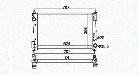 Автозапчасть MAGNETI MARELLI 350213151200