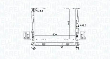 Автозапчасть MAGNETI MARELLI 350213162700