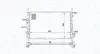 FORD Радіатор охолодження MONDEO 2,0 TDCi 00-02 MAGNETI MARELLI 350213177600 (фото 1)