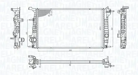 Радіатор MAGNETI MARELLI 350213200600