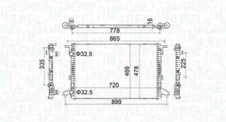 Автозапчасть MAGNETI MARELLI 350213201900