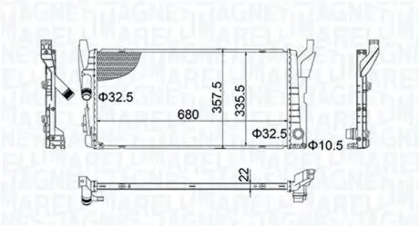 Автозапчасть MAGNETI MARELLI 350213202900
