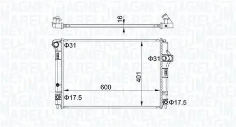 Автозапчасть MAGNETI MARELLI 350213208300