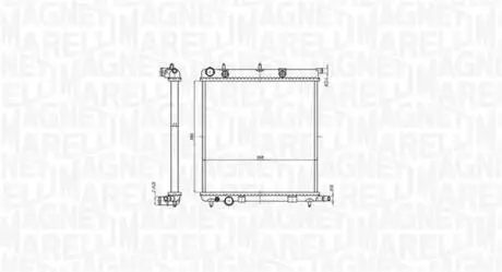 Радиатор MAGNETI MARELLI 350213819000
