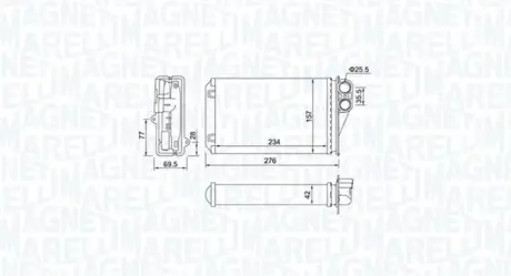Автозапчасть MAGNETI MARELLI 350218461000
