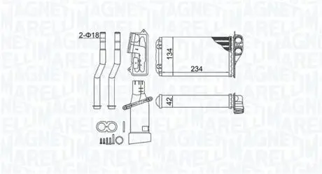 Автозапчасть MAGNETI MARELLI 350218466000