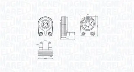 Автозапчасть MAGNETI MARELLI 350300001400