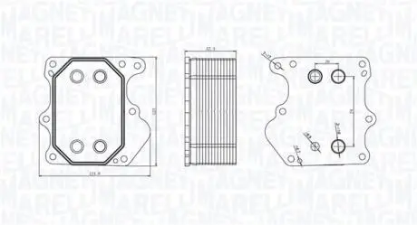 Автозапчасть MAGNETI MARELLI 350300001600