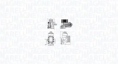 Автозапчасть MAGNETI MARELLI 350300003400