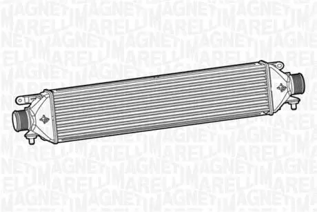 Радиатор, охлаждение двигателя MAGNETI MARELLI 351319201540