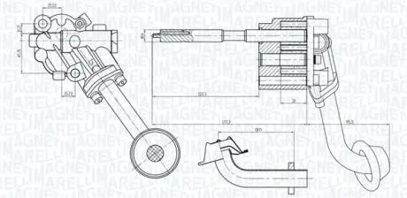 Автозапчасть MAGNETI MARELLI 351516000023
