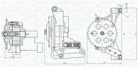 Автозапчасть MAGNETI MARELLI 351516000032