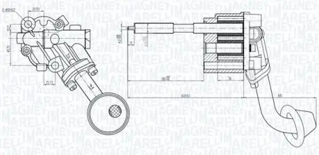 Автозапчасть MAGNETI MARELLI 351516000057