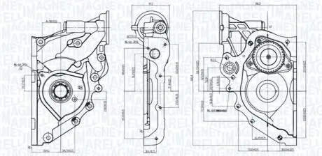 Масляний насос MAGNETI MARELLI 351516000080