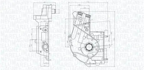 FIAT Оливний насос BRAVA 98-, PANDA 03-, PUNTO 01-, TOYOTA MAGNETI MARELLI 351516000098