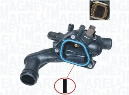 CITROEN термостат C3 1.4,C4,Grand Picasso 1,6 THP,DS3,Mini,Peugeot MAGNETI MARELLI 352317101050