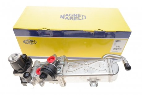 Радиатор рециркуляции ВГ с клапаном EGR VW 1.6/2.0TDI 09- MAGNETI MARELLI 571822112060 (фото 1)