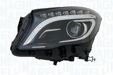 Фара Лів (bi-xenon, D3S/LED, автоматична, з лампочкою, колір повороту: помаранчевий) MERCEDES GLA (X156) MAGNETI MARELLI 711307024372