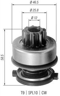 Бендікс стартера MAGNETI MARELLI 940113020259