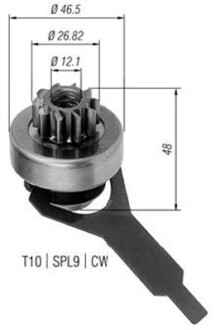 Бендікс стартера MAGNETI MARELLI 940113020268