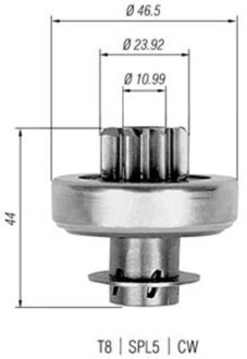 Ведущая шестерня, стартер MAGNETI MARELLI 940113020272