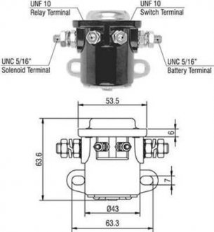 Тягове реле, стартер MAGNETI MARELLI 940113050017