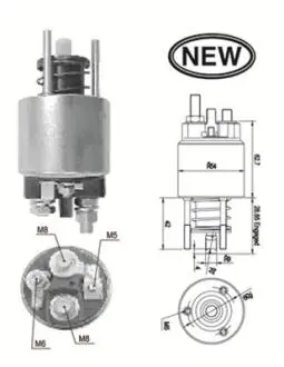 Тягове реле, стартер MAGNETI MARELLI 940113050556