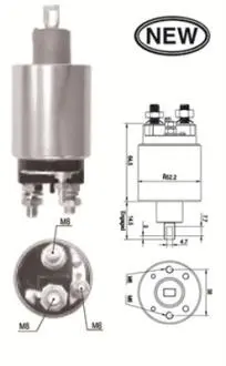 Реле втягивающее Ducato 1.9-2.5 D/TD /JUMPER 2.8D/TD MAGNETI MARELLI 940113050559