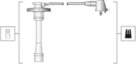 Проволока зажигания, набор MAGNETI MARELLI 941318111274