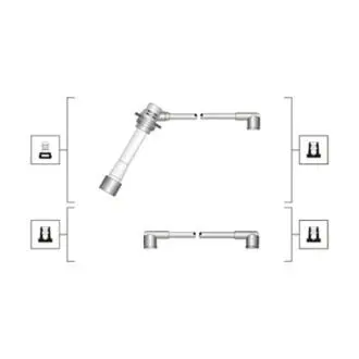 Дроти запалення, набір MAGNETI MARELLI 941319170093