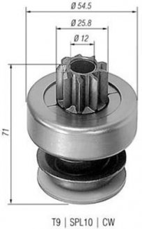 Бендікс стартера MAGNETI MARELLI AMB0061 (фото 1)