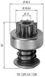 Бендікс стартера MAGNETI MARELLI AMB0098