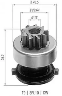 Бендікс стартера MAGNETI MARELLI AMB0136