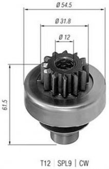 Бендикс стартера MAGNETI MARELLI AMB0210