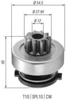 Бендікс стартера MAGNETI MARELLI AMB0365