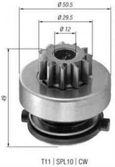 Бендікс стартера MAGNETI MARELLI AMB0366