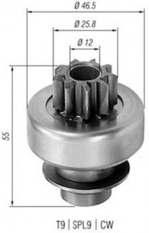 Бендікс стартера MAGNETI MARELLI AMB0405