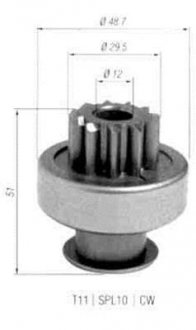 Бендікс 1.9D MAGNETI MARELLI AMB0450