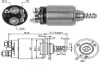 Электромагнит стартера MAGNETI MARELLI AME0189 (фото 1)