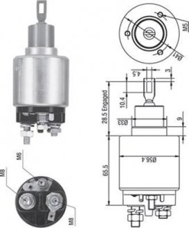 Втягивающее реле OPEL.IT MAGNETI MARELLI AME0271