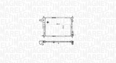 Радиатор охлаждения MAGNETI MARELLI BM1779