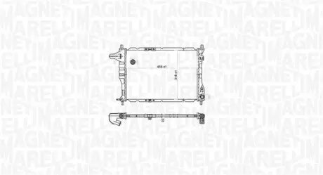 Радиатор охлаждения MAGNETI MARELLI BM1779