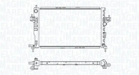 Радіатор охолоджування MAGNETI MARELLI BM1915