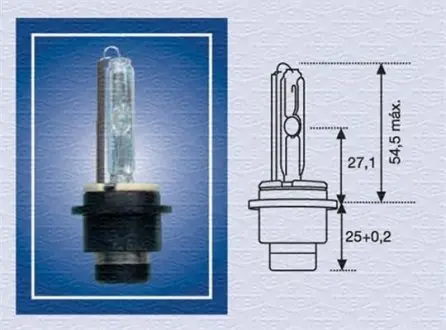 Лампочка XENON 85V 35W P32D-2 MAGNETI MARELLI D2S