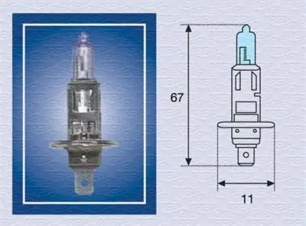 Лампочка MAGNETI MARELLI H112BL (фото 1)