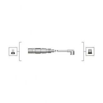 Проволоки зажигания MAGNETI MARELLI MSQ0025