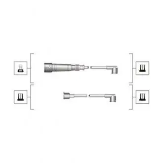 Проволоки зажигания MAGNETI MARELLI MSQ0026