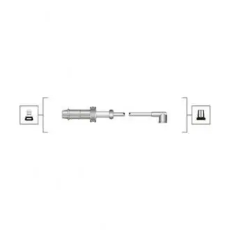 Проволоки зажигания MAGNETI MARELLI MSQ0034